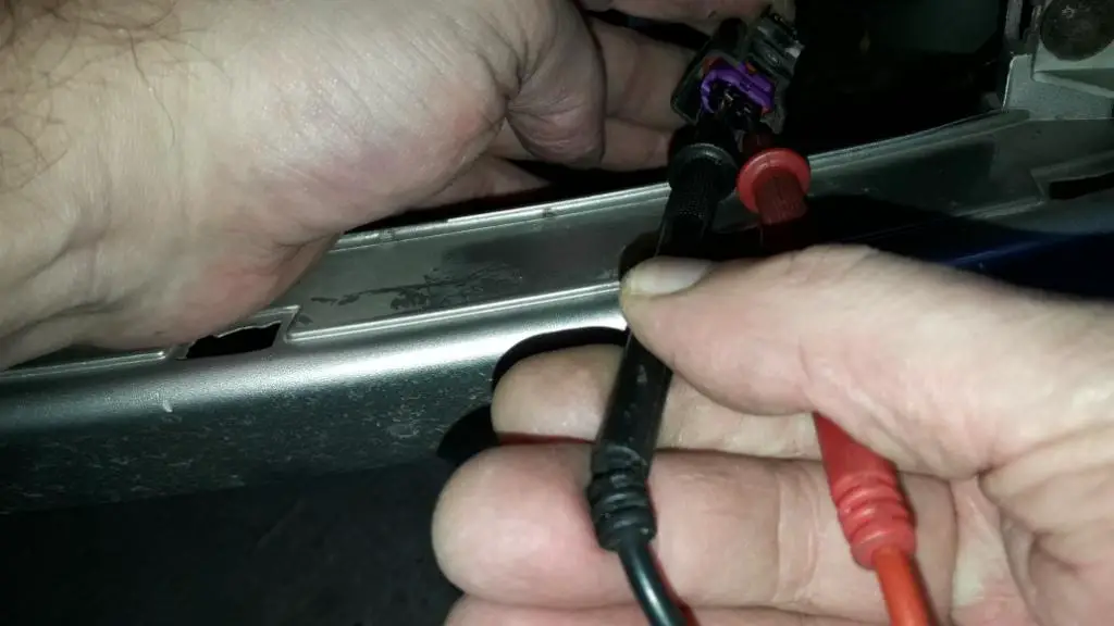 multimetertesterconnectionto carhornwireharness