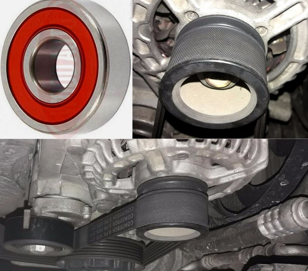 alternatorbearingpulleyserpentinebelt